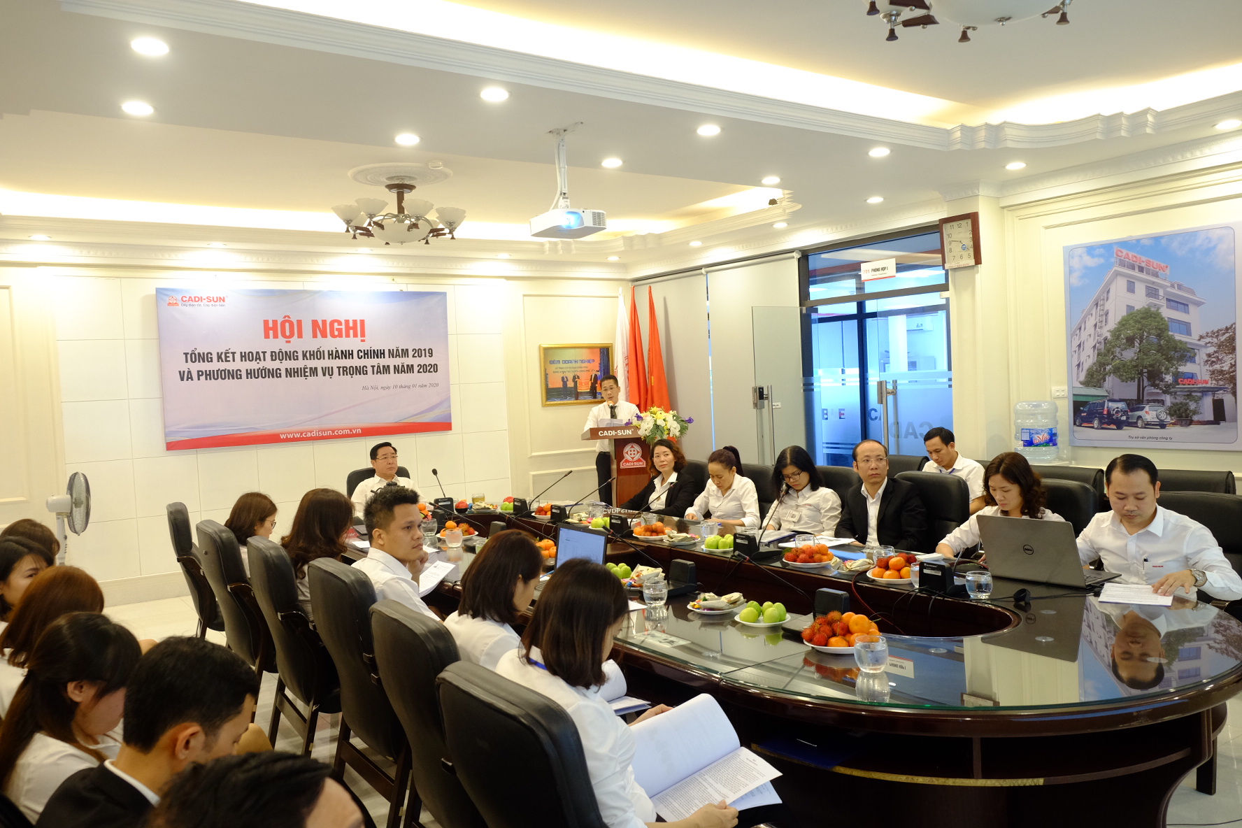 Chùm ảnh hội nghị tổng kết các Khối công ty CADI-SUN