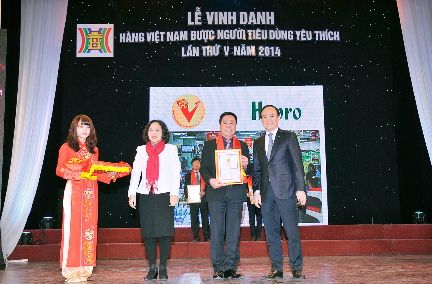 CADI-SUN – Top 10 thương hiệu “Hàng Việt Nam được người tiêu dùng yêu thích” năm 2014