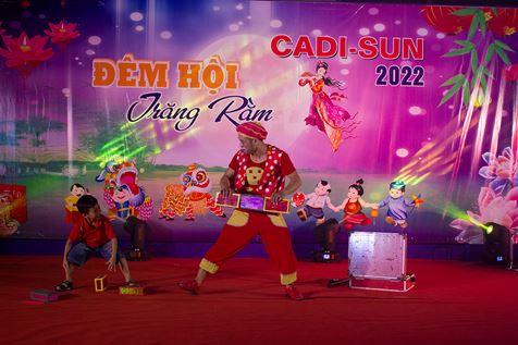 Đêm hội trăng rằm đến sớm với các em nhỏ CADI-SUN tại Hải Dương 