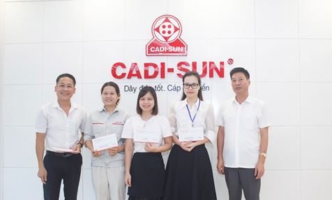 Trao giải cuộc thi Tôi là người CADI-SUN và Nét đẹp CADI-SUN online