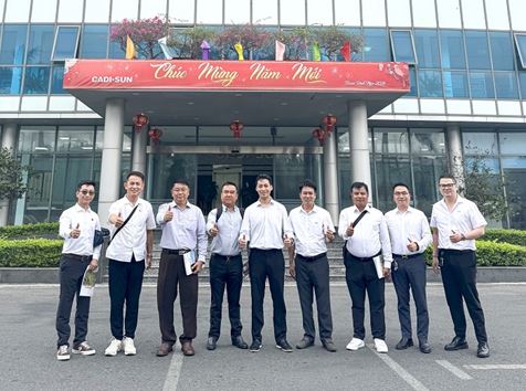 CADI-SUN đón tiếp đoàn điện lực Myanmar, sẵn sàng cho các đơn hàng quy mô lớn