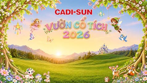 CADI-SUN đưa thiếu nhi về "Vườn cổ tích", vui Trung thu tại Hà Nội