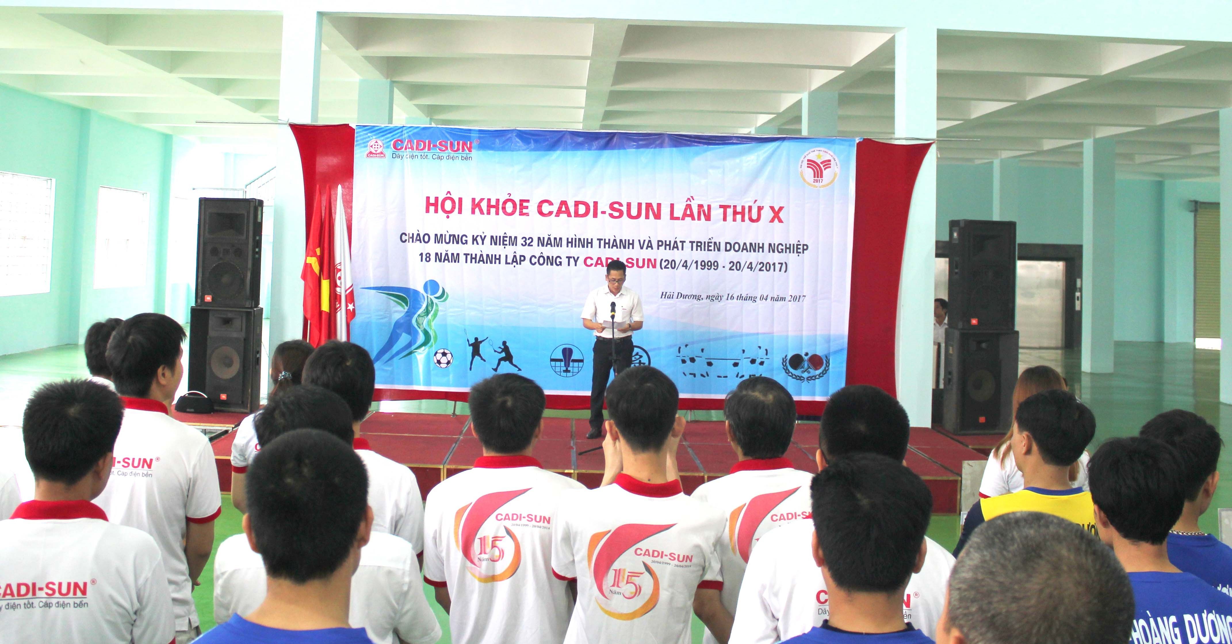 Hội khỏe CADI-SUN 2017