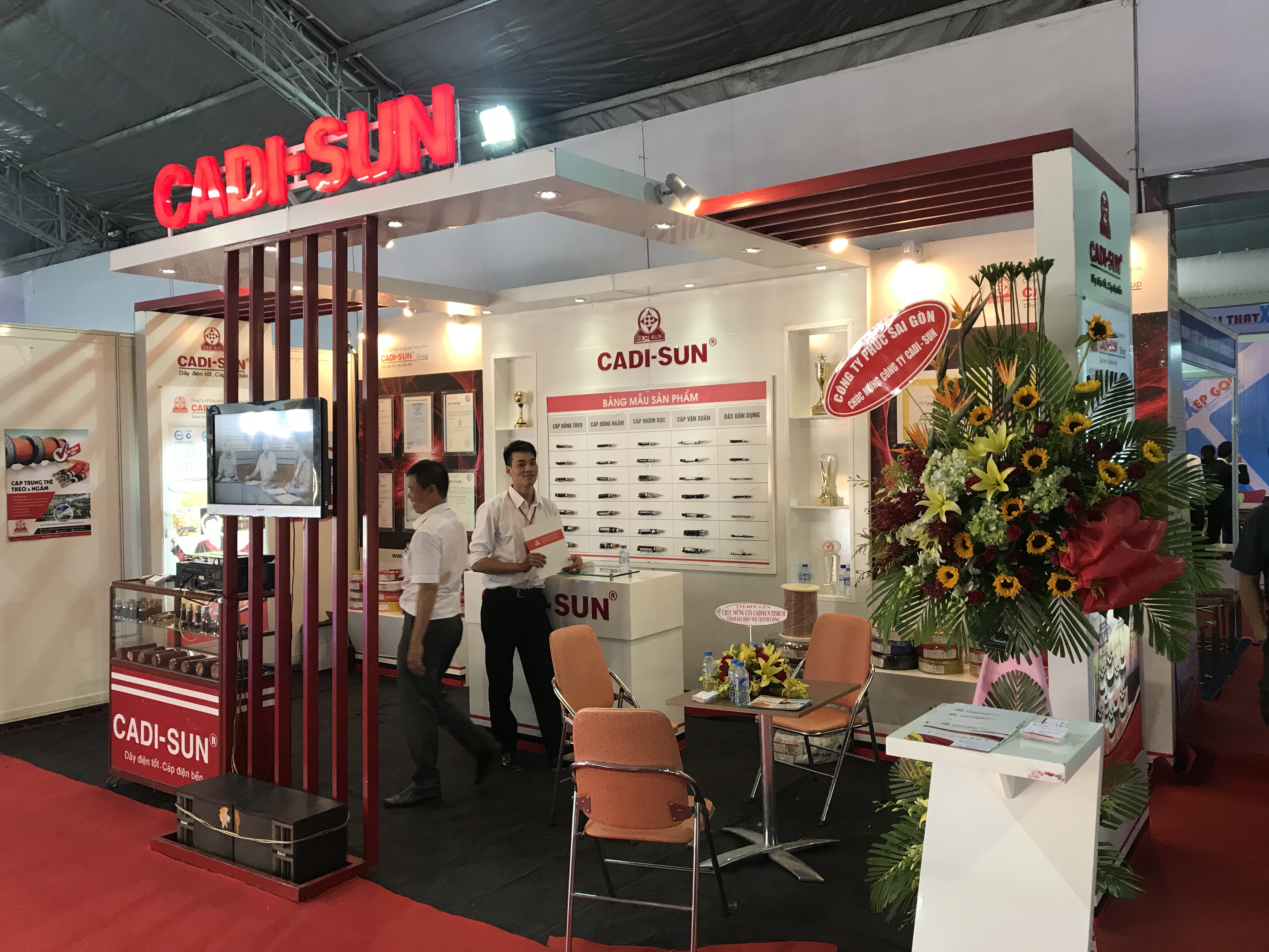 CADI-SUN tham gia Triển lãm Quốc tế Vietbuil TP.HCM 2017 